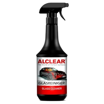 Imagen de ALCLEAR Limpiacristales para parabrisas premium con efecto profundo y perla 100% sin rayas intensivo interior exterior 1000ml