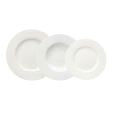 Imagen de vivo Villeroy &amp; Boch Group Basic White JuegoStarter Plato12pzs