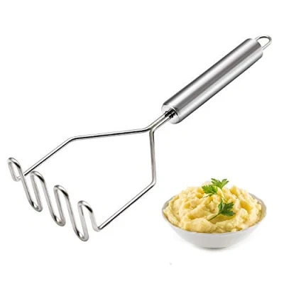 Imagen de KSTEU Machacador De Patatas,Aplastador Patatas Acero Inoxidable Trituradora Patata para Hacer Puré Papas, Calabaza,Verduras y Frutas