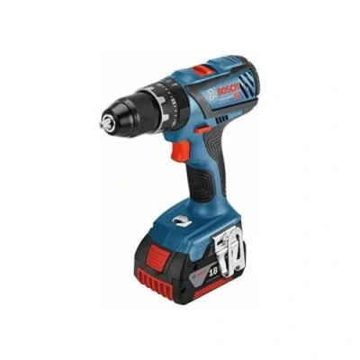 Imagen de Bosch Professional 18 V System GSB 18V 28 Taladro percutor a Batería (63 Nm, 1900 rpm, 2 baterías x 4,0 Ah, L Box), Con 4.0 Ah más Cargador