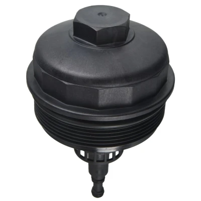 Imagen de FEBI BILSTEIN 171462 Cubierta, caja filtro de aceite con junta anular BMW: 5 Berlina, 3 Compact norauto, oscaro, mister auto