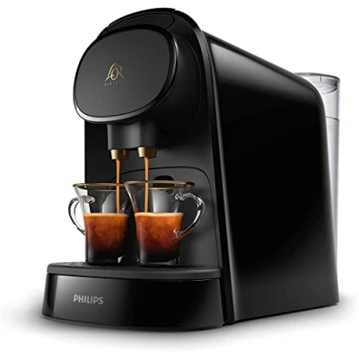 Imagen de Cafetera de cápsulas Philips LM8012/60 L&#039;OR Barista, 2 tazas o 1 doble, 19 bares, Depósito l, Negro