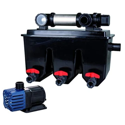 Imagen de T.I.P. 30308 Conjunto de filtración para Piscinas, Sistema Arena SPF 250 F, hasta 6.000 l/h, Azul y Negro