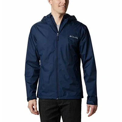 Imagen de Columbia Inner Limits Jacket, Chubasquero Impermeable para Hombre, Collegiate Navy, Talla M