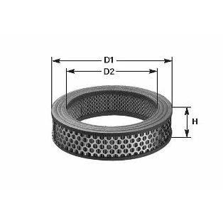 Imagen de Filtro de aire CLEAN FILTERS MA 611