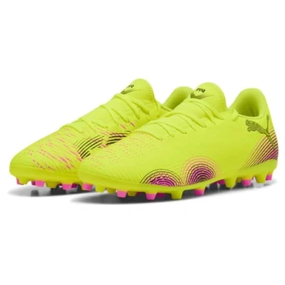Imagen de Puma Future 8 PLAY MG Botas de fútbol con tacos, Hombre, Talla: 42, Yellow/black Zapatos
