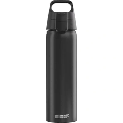 Imagen de SIGG WMB ONE Negro botella cantimplora (0.75 L), hermética sin sustancias nocivas, de aluminio ligera fabricada en Suiza