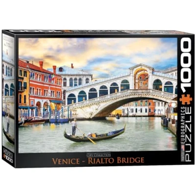 Imagen de EuroGraphics Venice Rialto Puzzle (1000 Piece) Rompecabezas, Multicolor, 1000 (A2103353)