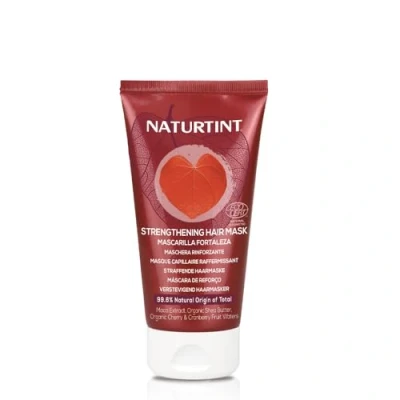 Imagen de Naturtint Mascarilla Fortaleza Anticaída, Antioxidante, Mantiene el Brillo, Aumenta la Densidad, Para Cabellos Débiles o con Problemas de Caída, 99% Ingredientes Naturales, ECOCERT, 150 ml