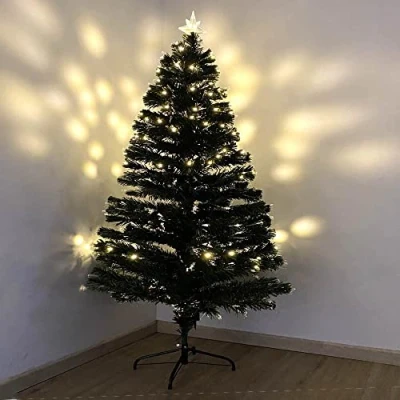 Imagen de PLUS HOME árbol DE Navidad con luz incorpora.ARBOL 150CM Fibra Estrella Calidad