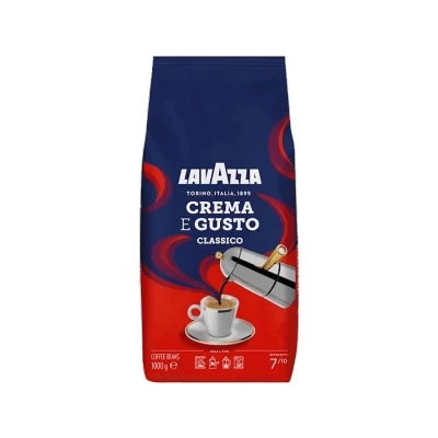 Imagen de Café en grano Lavazza Crema e Gusto Classico, Arábica y robusta