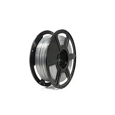 Imagen de BRESSER Filamento PLA para Impresora 3D, 1,75 mm, 1 kg, Color Plateado