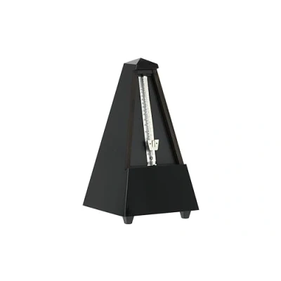 Imagen de Wittner 903720 Metrónomo Piramidal cuerpo de madera color negro brillante