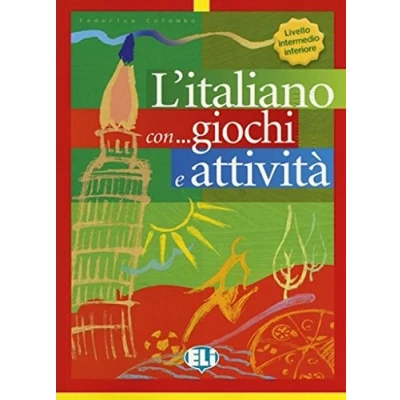 Imagen de L Italiano Con Giochi E Attivita (livello Intermedio Inferiore)