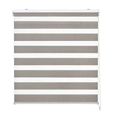 Imagen de EASYDECO Estor Enrollable Día y Noche Gris (150_x_250_cm)