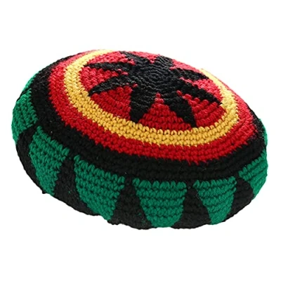 Imagen de ZffXH Gorro Rasta, Arcoíris Slouchy Rasta Beanie, con Rastas Hombre, Hats for Men, Wool Knit Hat, Hippie Baggy, Gorra Reggae