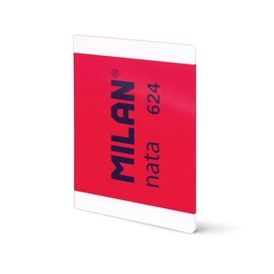 Imagen de MILAN® Libreta A4 encolada, papel cuadriculado, 48 hojas nata®, rosa