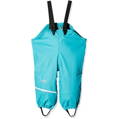 Imagen de CareTec Baby and Kids Waterproof Trousers, Fleece Lined Pantalones de Barro Impermeables y a Prueba Viento, Turquesa (Turquoise 968), 98