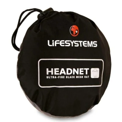 Imagen de Lifesystems Sombrero plegable con antimosquitos y antiinsectos rojos