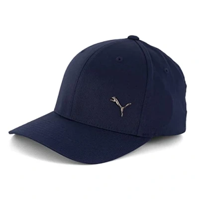 Imagen de PUMA Gorra de béisbol unisex con diseño gato metal, Blanco, XS S