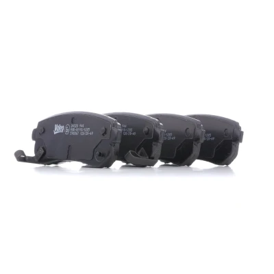 Imagen de VALEO 598867 Juego de pastillas freno Eje trasero con contacto avisador desgaste Chapa antichirridos KIA: cee‘d I Hatchback, II Hatchback