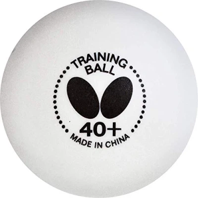 Imagen de Butterfly Pelota de Entrenamiento 40+ Utilizada para Disponible en una Caja 6 o 120 Bolas Blancas Comparable a Tres Estrellas y
