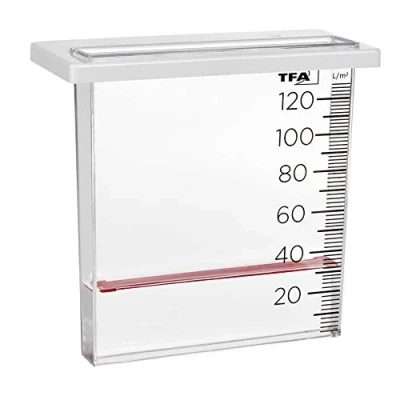 Imagen de TFA Dostmann 47.1014 Analizador de Lluvia analógico para Vallas y barandillas (195 x 45 255 mm)