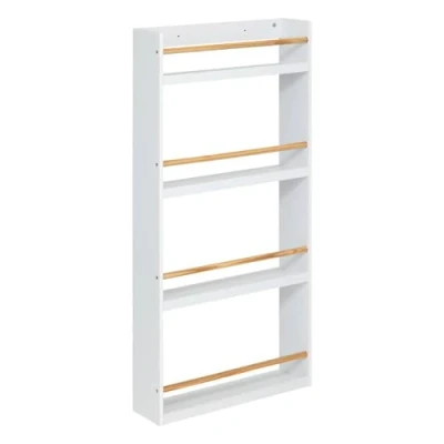 Imagen de ATMOSPHERA CREATEUR D&#039;INTERIEUR Biblioteca Clásica 4 Pisos Color Blanco