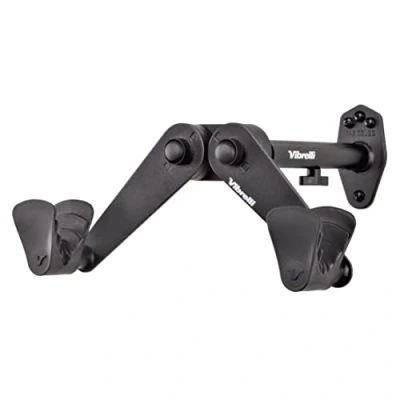 Imagen de Vibrelli Soporte de pared para bicicleta, estante almacenamiento horizontal colgar bicicletas en casa o garaje, colgador ajustable bicicletas, ganchos montaña,
