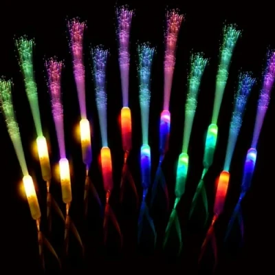 Imagen de M.best 30 varillas luminosas para fiestas, 3 modos de luz LED intermitente, varitas brillantes recuerdos fiesta