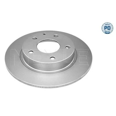 Imagen de MEYLE 35 15 523 0019/PD Disco de freno Eje trasero 265 9 5 114,3 macizo revestido láminas zinc MAZDA: 3 Hatchback, CX 3, 30
