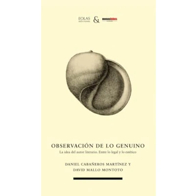 Imagen de Observación De Lo Genuino