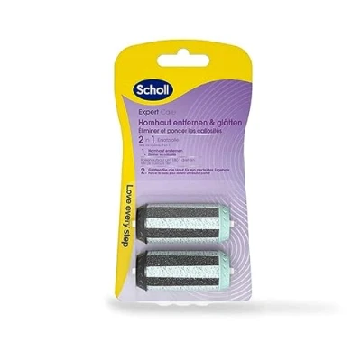 Imagen de Scholl EXPERTCARE Rodillo de repuesto 2 en 1 para eliminar y suavizar callos Recarga removedor eléctrico