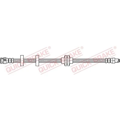 Imagen de QUICK BRAKE 32.819 Latiguillos de Freno 490 M10x1 FIAT: Doblo I Cargo