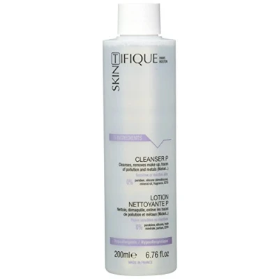 Imagen de Loción limpiadora P (200ml) Muy segura y con agua micelar pura. Limpia, Elimina el maquillaje, purifica suavemente. impurezas, rastros de contaminación metales. Piel sensible, reactiva e irritada (acné)