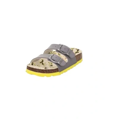 Imagen de Superfit Fussbettpantoffel Pantuflas para niños, Talla: 37, Grau/mehrfarbig Zapatos