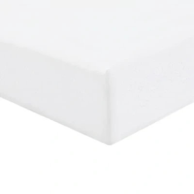 Imagen de Sábana bajera ajustable de lujo, microfibra, blanco, Single