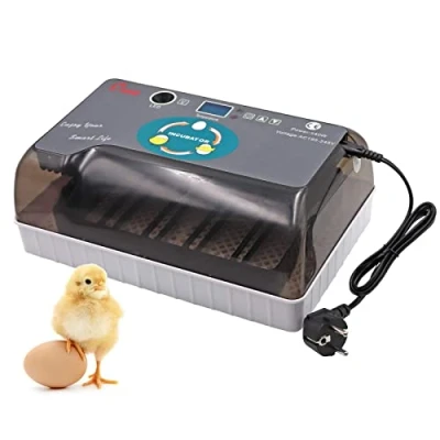 Imagen de Svauoumu Incubadoras de Huevos Automaticas,Pantalla Led Digital Que Muestra Controlan Temperatura,Utiliza para Pollos Patos Gansos (UE)