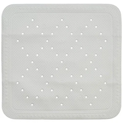 Imagen de Kleine Wolke Alfombrilla de Ducha Calypso, Cloruro polivinilo, Plateado, 55 x 1 cm
