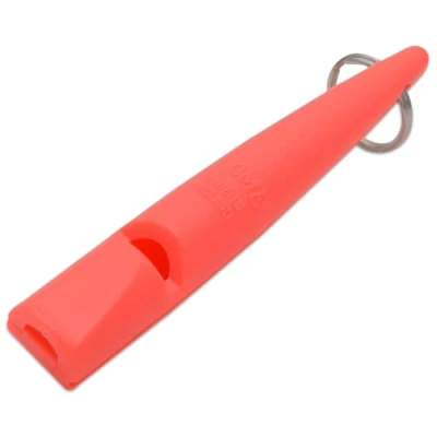 Imagen de ACME Silbato para perros n.º 211,5 con instrucciones (idioma español no garantizado), original de Inglaterra: alto y gran alcance (coral rojo)
