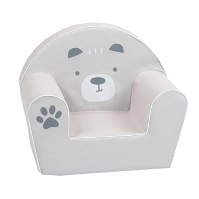 Imagen de KNORRTOYS.COM Knorrtoys 68380 Bär Paul Sillón Infantil, Algodón Espuma, Blanco
