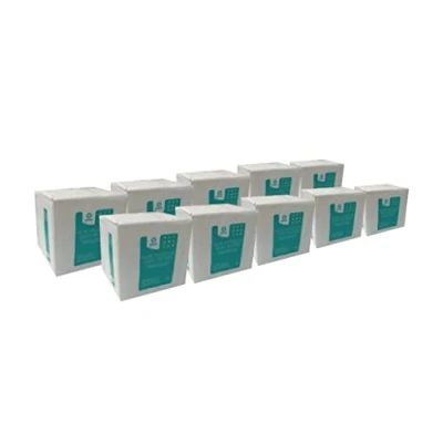 Imagen de Indas Gasas Compresas Apósitos de Tejido sin Tejer, 4 capas, No estériles 10x10cm (Pack 10x100UN)