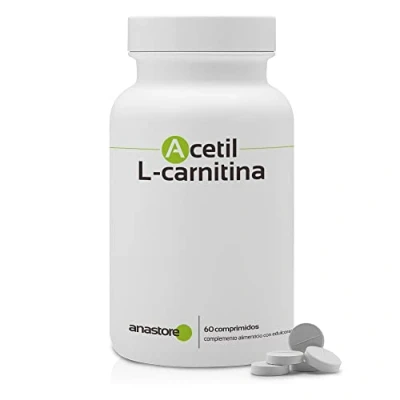 Imagen de ACETIL L CARNITINA * 500 mg / 60 comprimidos Cardiovascular (glucosa), Cerebro, Equilibrio emocional, Rendimiento deportivo, Visión Garantía de satisfacción o reembolso Fabricado en Francia