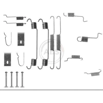 Imagen de A.B.S. 0742Q Juego de accesorios, zapatas freno MAZDA: MX 3