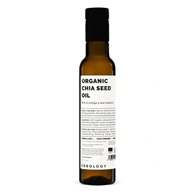 Imagen de Aceite de Chia Bio 200ml Prensado en Frío Rico Omega 3 y Vitamina E