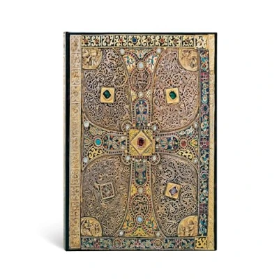 Imagen de Paperblanks Lindau Gospels Hardcover Midi Lined Elastic Band Closure 144 Pg 120 GSM: