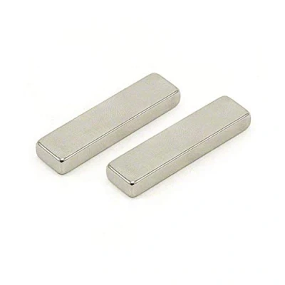 Imagen de N42 Magnet de Neodimio Para Artes, Manualidades, Fabricación Modelos, Bricolaje, Pasatiempos, Oficina Y Hogar 40mm x 10mm 5mm Espesor 8.3kg Paquete 2