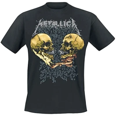Imagen de Metallica Sad But True Hombre Camiseta Negro M 100% algodón Vorne Bedruckt, Hinten Bedruckt Regular