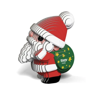 Imagen de Puzzle Eugy 3D Papa Noel