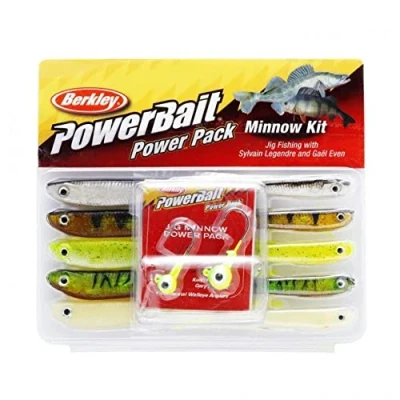 Imagen de Berkley Powerbait Minnow Pro Pack (12 partes) Kits de senuelos